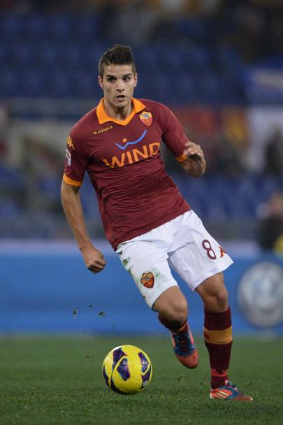 Lamela ha giocato 2 stagioni in Italia con la maglia della Roma, dal 2011 al 2013, segnando 19 gol in 62 incontri ufficiali. (LaPresse)